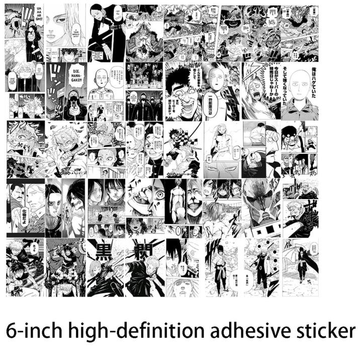 Printer Sticker Anime 2023NWE Japanese popular anime 6x4 inch 20/30/40 pcs poster wall ...