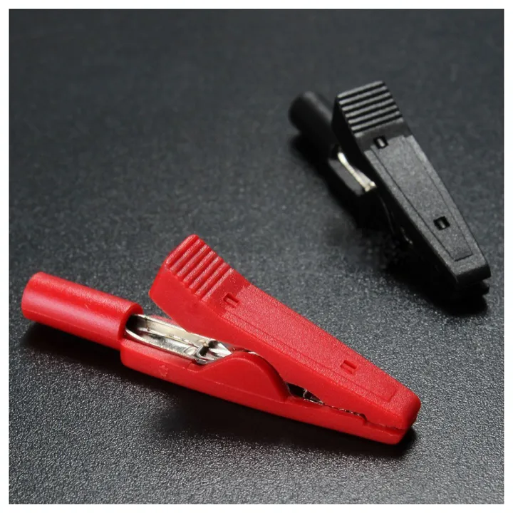 2X%20Insulated%20Alligator%20Clip%20Connector%20Clamp%20Testing%20Probe%20Red+Black%20-%20Image%204