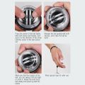 Athesoo Gyro Power Wrist Ball LED Gyroscopic Powerball Grip Magnetic Centrifugal Autostart Self-starting Range Arm Hand Strengthener Muscle Force Trainer Fitness Equipment Badminton Tennis Training Exercise Tool Pergelangan tangan. 