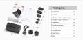Ulanzi A100 Dual Wireless Microphone Lavalier MIC for iPhone 15 Pro Pro Max Camera Sound Recording Real-time Monitoring.