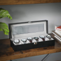 6 Slot Watch Box Display Case. 