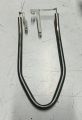 Electric Iron Spare Parts Durable Cotton Wrapped Wire 2 Pin Plug Electric Iron Cord 2 Meter Iron Heating Coil Manual Iron Accessories.