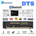 DTS Dolby Digital 5.1 Decoder Digital to Analog Audio Converter HDMI2.0 Switch SPDIF Coaxial Bluetooth5.0 ARC PC-USB Drive Input.
