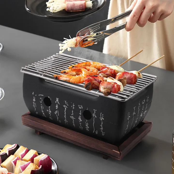 Japanese%20Korean%20Bbq%20Grill%20Oven%20Aluminium%20Alloy%20Charcoal%20Grill%20Portable%20Accessories%20Household%20Barbecue%20Tools%20-%20Image%203