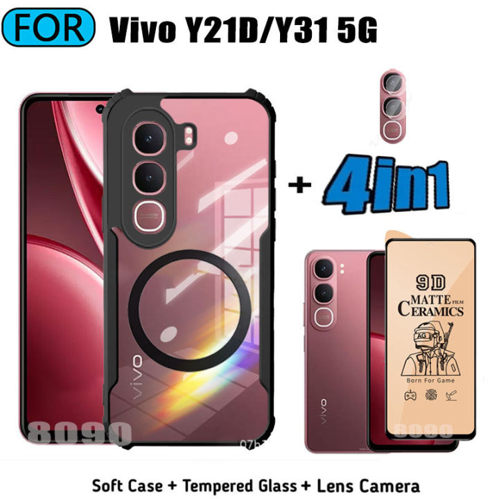 4%20in%201%20Vivo%20Y21D%20Anti%20Fall%20Phone%20Case%20for%20Vivo%20Y31%205G%202025%20Casing%20with%20Magnetic%20Wireless%20Charging%20StickerCeramic%20+Tempered%20Glass%20Film%20-%20Image%208