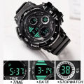 Digital Watch for Men Outdoor Men's Sports Watches Clock Waterproof Luminous Chronograph Student Electronic Wristwatch. 