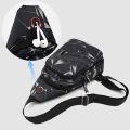 Men Shoulder Bag Fashion Messenger Bags Shoulder Crossbody Men's Sling Women's Sports Travel Pack Messenger Chest Bag for Man.