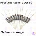 Metal Oxide Resistor 220 Ohm 2W-25Pcs. 