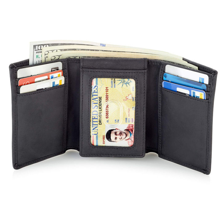 Large%20capacity%2030%25%20discount%20leather%20with%20anti-theft%20and%20ID%20window,%20high-end%20feeling%20men's%20wallet%20-%20Image%203