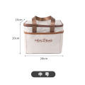 Thickened aluminum foil insulated bag, portable bento bag, with rice, rice packing, rice bag, cooler bag, lunch box bag, office worker lunch box.