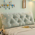 New elegant bedhead cushion soft lumbar pillow detachable home textile backrest tatami headboard pillow washable bedroom decor. 