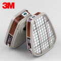 3M Gas Mask Filters 6001 Dust Organic Gases Chemical Paint Resin Compatible Face Masks 6200 7502 6800 Industrial Mask. 