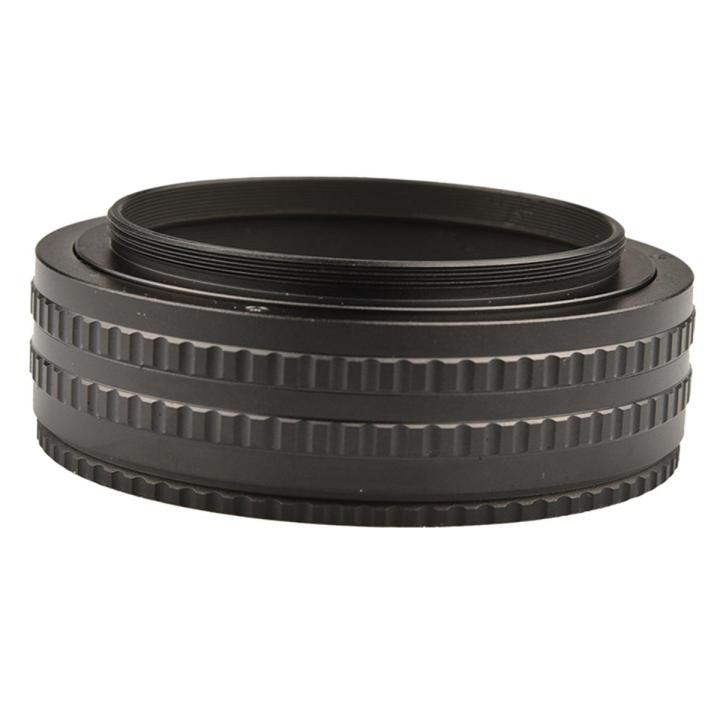 EBTOOLS Macro Focus Lens Mount Adapter, M52M42 3690mm Adjustable Focusing Helicoid Tube Adapter Macro Lens Ring