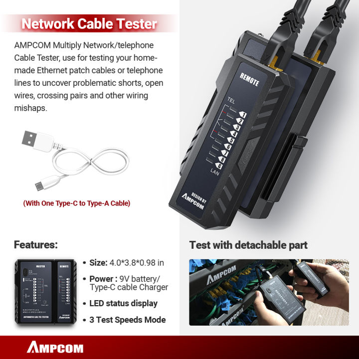 AMPCOM%20RJ45%20Crimper%20Lan%20Tester%20Tool%20Set%20Ethernet%20Cable%20Stripper%20Punch%20Down%20Tool%20rj%2045%20rj11%20Connectors%2012%20in%201%20Cabling%20Repair%20Set%20-%20Image%203
