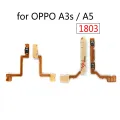 For OPPO A3s A5 1803 Power on / off Switch Button Side Volume Up Down Buttons Flex Cable Replacement Parts. 