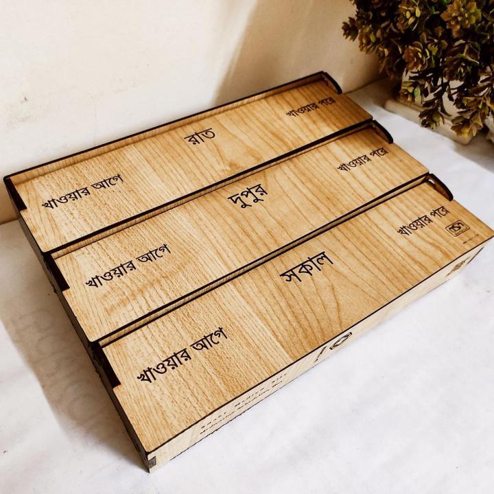Medium size local economy organiser medicine - box