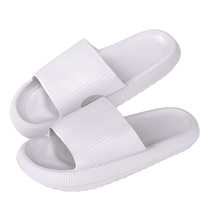 Thick Sole Home Women Slippers Ladies Platform Flat Shoes Non