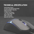 FANTECH CRYPTO VX7 Wired Gaming Mouse 8000DPI 10 million Switch RGB 6 Buttons Macro Mice for Laptop PC Gamer Mice. 