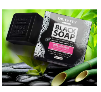 DR.DAVEY%20Black%20Charcoal%20Soap%20Cleaning%20Soap%20100g%20-%20Image%202