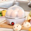 【Trending Now】 Egg Cooker Automatic Power Off Home 7 Eggs Multi-Functional Steamed Egg Custard Boiled Egg Machine Breakfast Artifact.