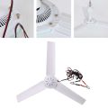 12V Portable Ceiling Fan,19.7”/27.5'' Mini Hanging Ceiling Fan 3 Leaves Hanging Camping Tent Fans for Outdoor F19E. 
