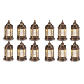 12Pcs Mini Ramadan Candle Mubarak Lantern LED Eid Mubarak Lantern D. 