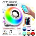 Blub Smart E27 RGB & White Bluetooth Speaker LED Bulb Light Music Wireless Led Lamp Remote Control. 