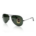 Ray Ban Sunglass for Men BLACK ( GREEN GLASS ).
