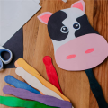 8Inch Fan Handles or Wooden Spatula or Paint Mixing Pack 300 Craft Popsicle Sticks for DIY Crafting Supplies Kit.