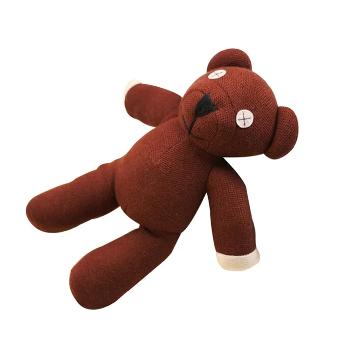 23cm Mr Bean Teddy Bear Animal Stuffed Plush Toy Soft Cartoon Brown Figure Doll