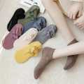 1 Pairs Warm Socks Women Winter Autumn Thickened Velvet Loose Lace Mouth Sleep Socks for Girls Thermal Floor Socks.
