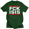 ANTI ISIS T-SHIRT S- XXL ANTI TERROR ATTACK NO WAR POLITICAL PROTEST HUNTINGER Chinese Style O-Neck T Shirt Top Tees. 