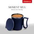 1 Pc Bright Stainless Steel Insulated Double Walled Plastic Covered Travel Tea/Coffee Mug with Lid Multicolor. 