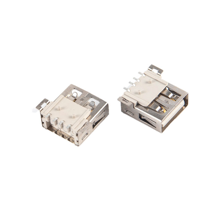 10Pcs%20USB2.0%20Type%20A%20Standard%20Port%20Female%20Solder%20Jacks%20Connector%20PCB%20Socket%20USB-A%20type%20SMT%204Pin%20jingu%20-%20Image%205