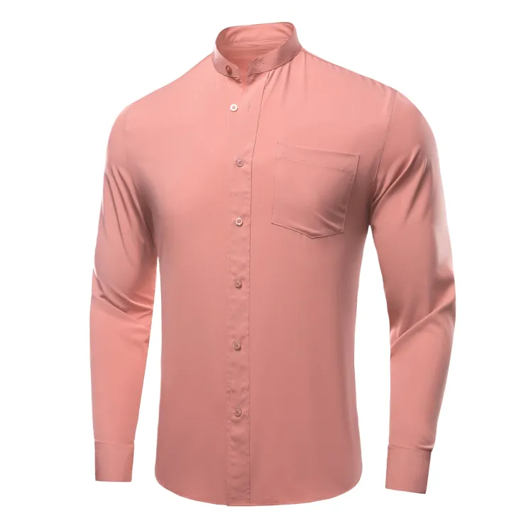 Hi-Tie%20Silk%20Mens%20Shirts%20Mandarin%20Collar%20Long%20Sleeve%20Jacket%20Shirt%20Soft%20Elegant%20Light%20Male%20Blouse%20Pink%20Green%20Yellow%20Black%20White%20-%20Image%204