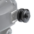Reinforced 1/4 Inch Screw Adapter with Double Nut for Camera Up Down Lock Screw. 
