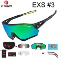 X-TIGER Polarized Cycling Glasses Outdoor Sports Road Bike Glasses 5 Lens Men Cycling Sunglasses MTB Bicycle Protection Goggles. 