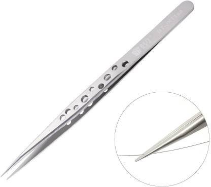 Non%20Magnetic%20stainless%20steel%20straight%20pointed%20Tweezer%20-%20Image%202