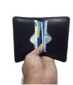 Black Genuine Leather Credit & visiting Card Holder. 