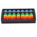 12 X 6 Cm Colorful Abacus Arithmetic 7 Digits Kids Maths Calculating Tools Mini Plastic Chinese Abacus Toys Abacus Educational.
