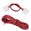 LED Strip Cord RGB Extension Connector Wire Cable Connecting 2Pin+3Pin Interface Lighting Parts. 