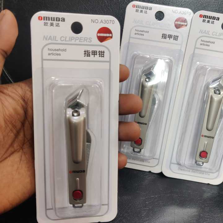 Omuda Adult Stainless Steel Nail Cutter side cut CN -1pcs