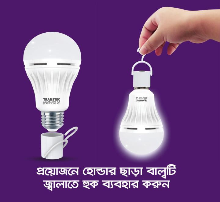 Transtec%20Smart%20LED%20Backup%20Bulb%2012%20Watt%20(B22%20-%20Pin%20Type)%20-%20Image%204