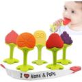 1Pcs Silicone Baby Teether Fruit Shape Baby Teething Toys Infant Chew Tooth Toys Baby Teether.