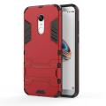 Full Body Protector Armor Back Cover for Redmi 5 Plus -Red. 