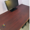 Elegant Wood Grain PVC Wall Sticker for Home Decor and Furniture Covering. 