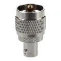 1Pcs N Type Male Jack To BNC Female Plug Straight Connector & 2Pcs RF Coaxial Coax Adapter BNC Female To UHF Male PL259. 