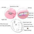 (COD) DELUX M618Mini Colorful Wireless Luminous Vertical Mouse Bluetooth Rechargeable Vertical Mouse. 