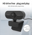 【Ready in stock】FHD Auto Focus Webcam for PC 1080P Built-in HD Noise reduction Microphone High-end Video Call USB Computer Camera Web Cam For PC desktop.