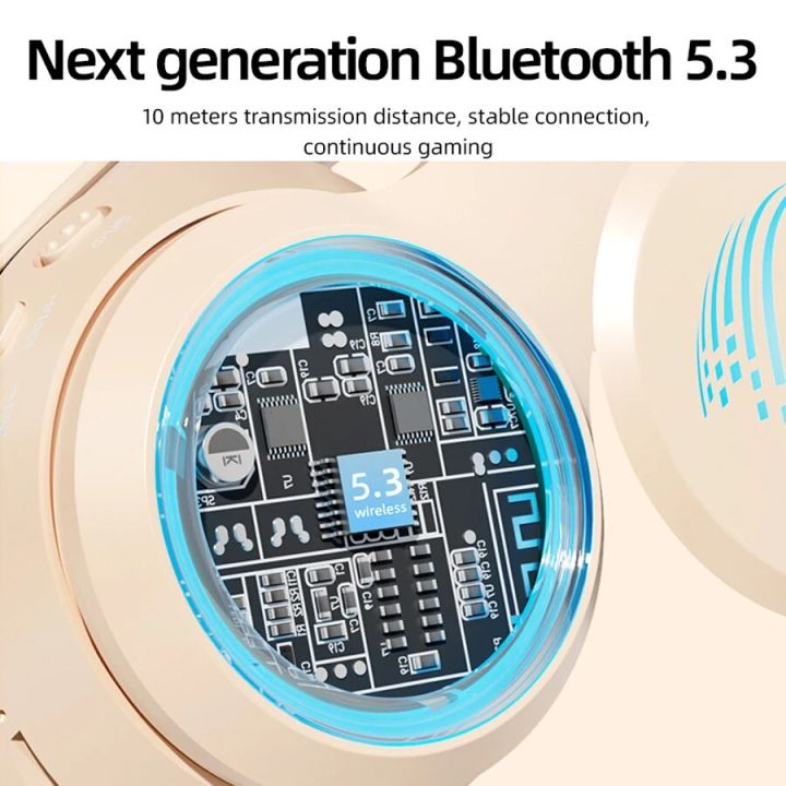 New%20Wireless%20Headphones%20Bluetooth%205.3%20Foldable%20High%20Fidelity%20Stereo%20Sports%20Headset%20Music%20Game%20Earphone%20with%20Mic%20support%20TF%20Card%20-%20Image%205
